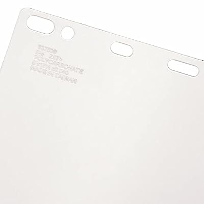 Sellstrom Replacement Face Shield Window, Fits Series 380 Premium Dual Crown Face Shield Window and Ratchet Headgear (Sold Seperately), Clear, S37599
