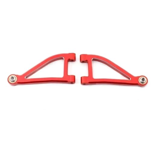 RC��������̕��i For Yikong YK DF7 �V���[�g�J�[�h 4072 For Desert 1/7 �t�����g�A�b�p�[ �X�C���O�A�[���A�b�v�O���[�h�A�N�Z�T���[ �A���~�������f���p(Red)