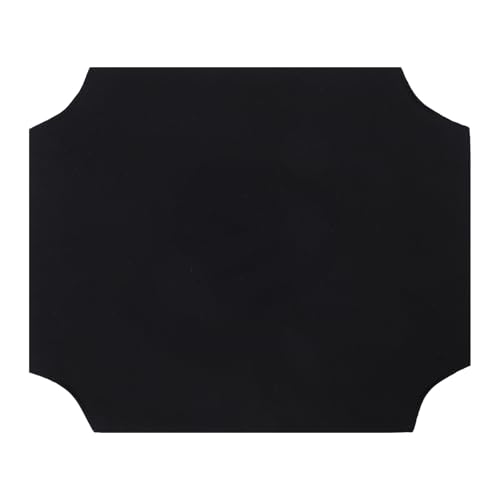 CVUTOVO Raised Dog Bed Cover, Elevated Dog Cot Bed Removable Cover - 28x24 Replacement Fabric Suitable for Indoor Outdoor Pet Sleeping Black