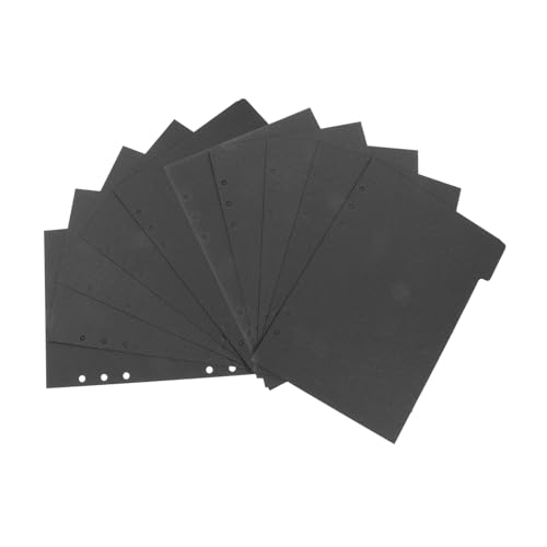 Operitacx 60 Pcs Index Separator Page Paper Tab Dividers Insertable Dividers Binder Tabs Dividers Bulk Dividers for 3 Ring Binder Book Annotation Supplies Page Tabs Adhesive Vintage Office