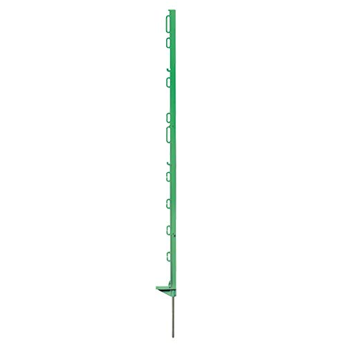 10 piquets plastiques recyclés verts 105 cm HORIZONT
