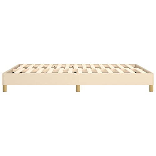 INLIFE Boxspringbett Creme 140x200 cm Stoff,Creme,23KG – Bild 8