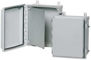FIBOX AR12106CHL ENCLOSURE JUNCTION BOX POLYCARBONATE GRY
