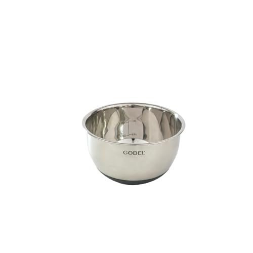 Gobel - Cul de Poule - Inox - Fond Silicone - Ø16 cm