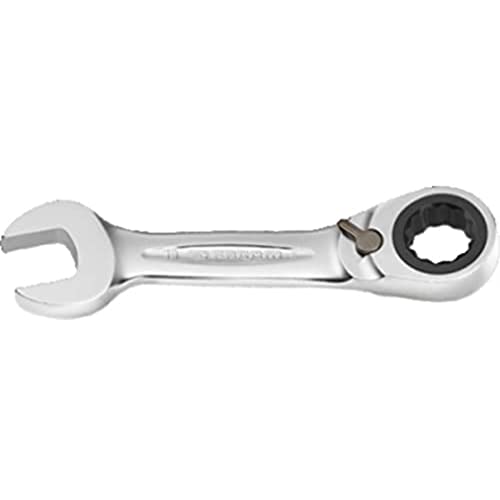 Facom 467BS.12 - Metric Short Ratchet Combination Spanners - 12mm, Silver