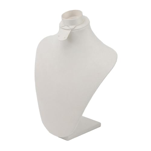 kowaku Expositor de Collares Expositor de Joyas Collar Cadena Busto de joyería Expositor de Joyas Busto para Dormitorio, Style B