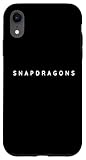 Snapdragon Flowers. Snapdragons Flower Modern Font