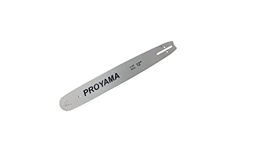 Image of PROYAMA Replacement Chainsaw Guide Bar, 12-Inch Bar Length, 3/8" Pitch, 0.050" Gauge, 45 Drive Links