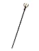Nicky Bigs Novelties Warlock Light Up Wizard Staff Wand Walking Stick Dragon Claw Crystal Ball Orb Costume Accessory Prop
