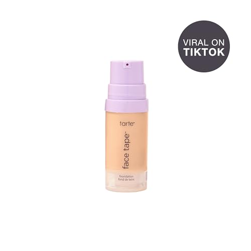 Image of tarte face tape foundation - Full-Coverage 12hr Waterproof Makeup, Hydrating & Smoothing with a Natural Matte Finish for Transfer-Proof Comfortable Long-Wear Foundation, Vegan & Cruelty-Free