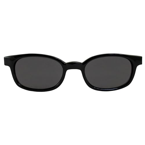 Pacific Coast Sunglasses X-Kd'S Flag Frame/Smoke Lens Rectangular Sunglasses, Black, 55mm, 60mm2