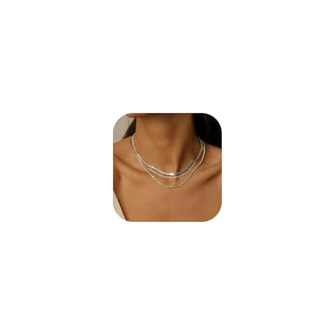 CASSIECA 3 Pcs Stainless Steel Necklace Set Cover