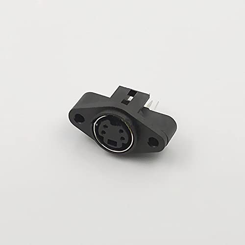 Connectors 10pcs-100pcs DIN Terminal Connector S Terminal 4 Holes with Ear MDC-4-09 Lead DIN Terminal Socket - (Cable Length: 100pcs a Pack)