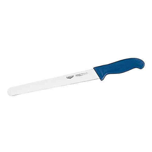 Couteau à jambon Paderno cm 25 bleu Shear tranches fines de viande