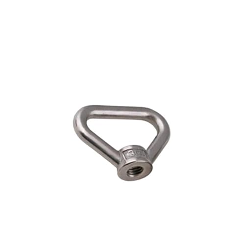Écrou à œil de levage marin M20 inox 304 pour anneau triangulaire de manutention