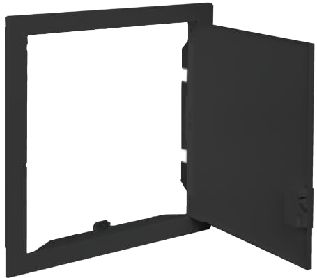 Cadre et porte métallique 304x279mm SOLERA KIT-MRP14NG pour cloison creuse