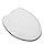 PROFLO PFTSHEC2000WH PROFLO PFTSHEC2000 Elongated Closed-Front Toilet Seat with Quick Release and Lid