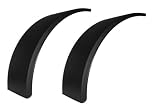 DOMAR Kit de Deux Garde Boue Simples 16 à 24 Pouces en Plastique pour Machine agricole 960 x 355 mm Passage de Roue Massif comme Protection Anti Boue Robuste Utilitaire