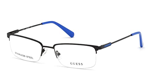 Lunettes de vue Guess GU50005 002 54 monture mixte adulte noir discret