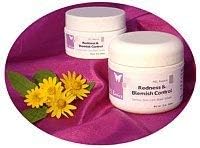 All Natural Redness & Blemish Control Cream for Face with Emu Oil & Shea Butter, 0.5 oz Jar