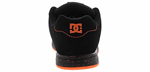 DC Men's Gaveler Low Shoe Skate, Black/Orange, 10.53