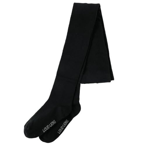 Collants noirs en coton anti-glisse avec taille élastique pour l'école