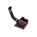 K&N Cold Air Intake Kit with Washable Air Filter:  2011-2016 Ford SuperDuty (F250, F350) 6.2L V8, Polished Black Finish with Red Oiled Filter, 77-2582KTK
