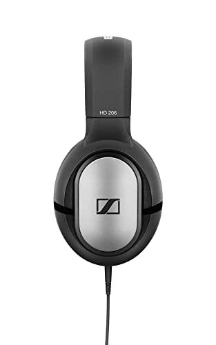sennheiser hd 206 casque stéréo dynamique pour smartphones/tablettes argent