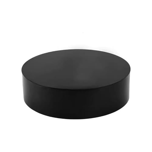 Socle d'affichage rond noir de 60x15 cm pour mannequin et vitrine - 2