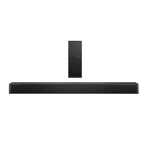 Hisense HS2100 2.1 Ch 240W Sound Bar with Wireless Subwoofer – DTS Virtual X, Dolby Audio, Ezplay, 6 EQ Modes, HDMI ARC, Bluetooth 5.3