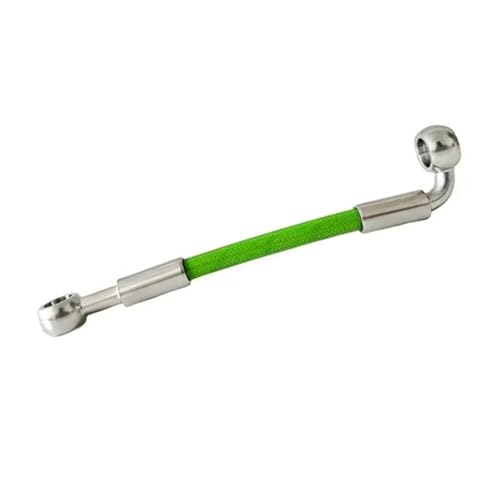 Tubo de aceite de embrague trenzado en acero inoxidable con herrajes banjo de 10mm