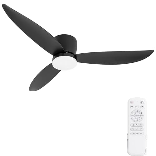 revoici 52 Inch Ceiling Fan with Light and Remote Control,