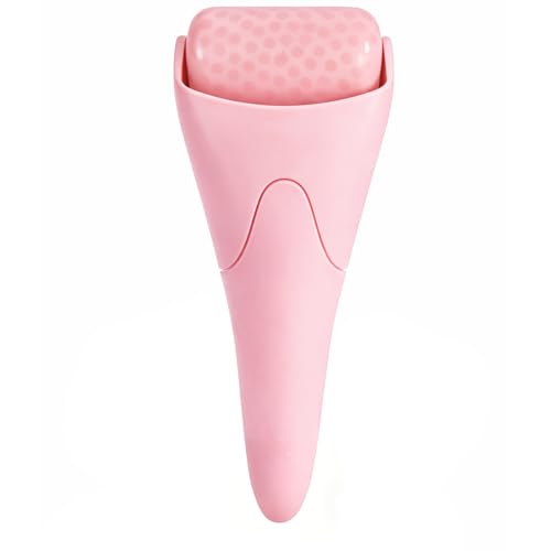 huefull Ice Roller for Face, Skin Care Set ,Spa Gifts for Women,Skin Care Wrinkle Remover for Face Massager Roller & Self Care Gifts for Woman (Pink)