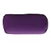 Poduszka pod kark, rolka poduszki pod kark, cylindryczna kolumna z mikrokoralikami piankowe wyściełane podpory jednolity kolor poduszka do drzemki fioletowa okrągła rolka poduszka podpierająca szyję do biura podróży