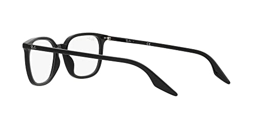 Image of Ray-Ban unisex-adult Rx5406f Low Bridge Fit Square Prescription Eyewear Frames