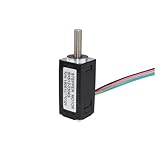SHIHUANI Stepper Motor Nema 6 Stepper Motor Step Motor Bipolar 14x14x30mm 1.8deg 0.58Ncm(0.82oz.in) 0.3A 4-Lead for CNC 3D Printer