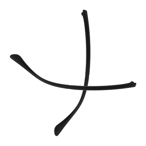 FOMIYES Glasses Accessories Eyeglasses Supplies Eyeglasses Arm Leg Eye Glasses Legs Replacement Temples for Glasses Replacement Glasses Temples Glasses Replacement Temple Tr90 Black