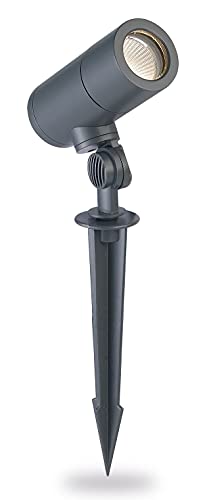 LongLife LED GmbH by HK Erdspießleuchte für GU10 schwarz IP64 Aussenstrahler Gartenstrahler Gartenbeleuchtung Wegbeleuchtung Leuchte für den...