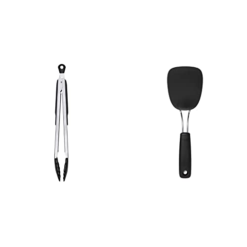 OXO Good Grips 12-Inch Tongs With Nylon Heads & Good Grips Nylon ...