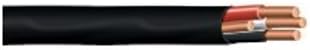 8/3 NM-B, Non-Metallic, Sheathed Cable, Residential Indoor Wire, Equivalent to Romex (75ft Cut)