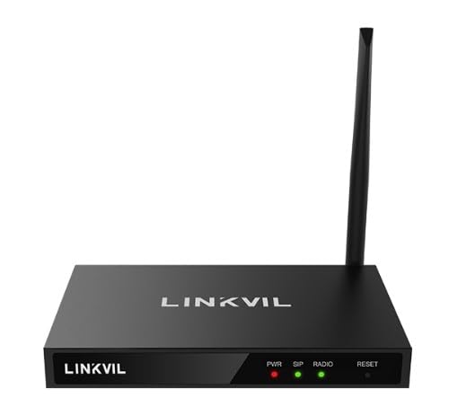 Linkvil (Fanvil) - RoIP Gateway,built-in 400-470MHz radio module & SIP module,USB 2.0 & TF card interface - US version