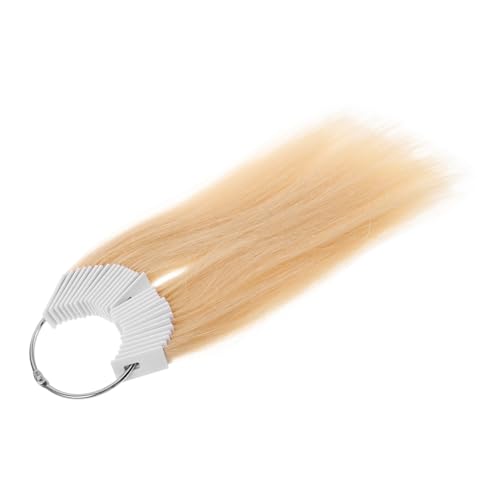 WOONEKY 30pcs Hair Extension Test Sample Strands Hair Dye Kit for Training Salon Use