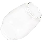 Couvercle en verre pour lampe à huile : fabrication soignée, structure rationnelle, professionnel et pratique, pour plus de confort