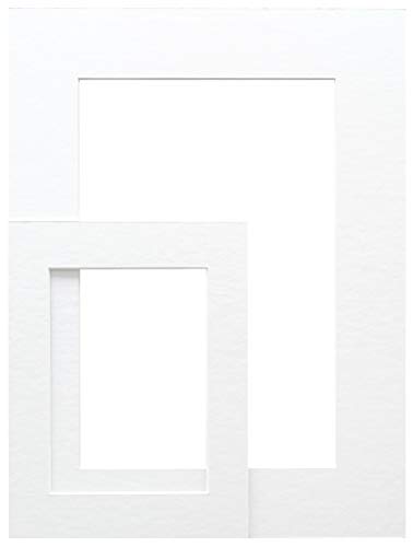 Deknudt SP10940X50_30,0x40,0 - Paspartú Extra Blanco con Corte, cartón y Papel, 40