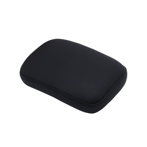 Cojín delantero conductor con ventosas para asiento de motocicleta universal negro
