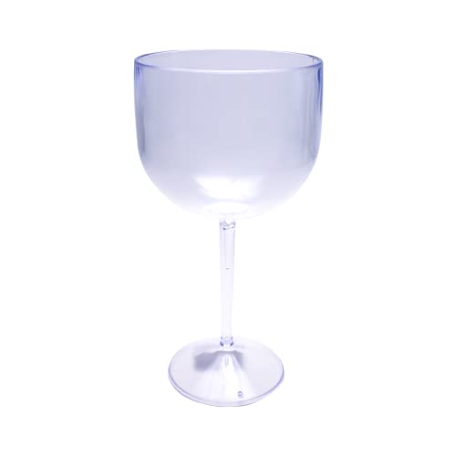 10 taças de Gin acrilico cristal colorida (Cristal)