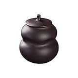 LUYIYI Lila Sand Großkapazität luftdichtes Glas, Heimküchentisch-Dekoration, Kekszinn, Tee-Dose, Kaffee-Dose