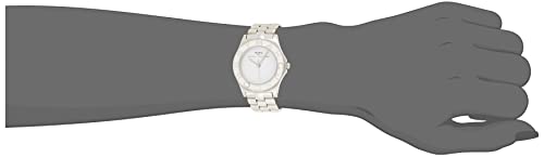 Marc by Marc Jacobs Women's White Dial Stainless Steel Band Watch - Mbm3048