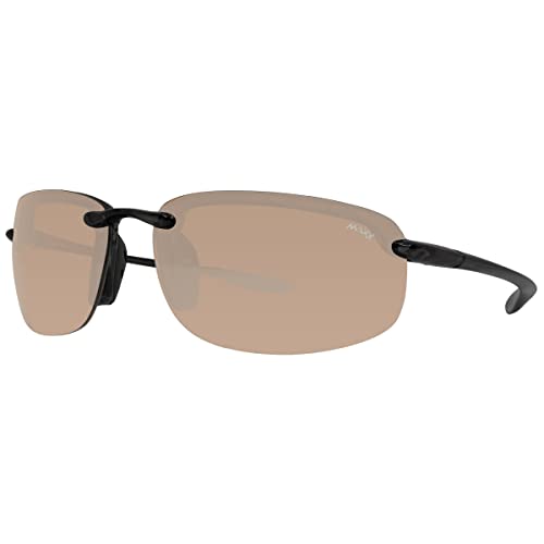 Semi-Rimless Black Frame High Definition Tennis Sunglasses - Maxx 5