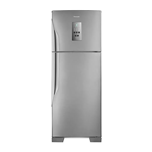 Geladeira Panasonic [Re]Generation Frost Free 483L Aço Escovado NR-BT55PV2XB 110V